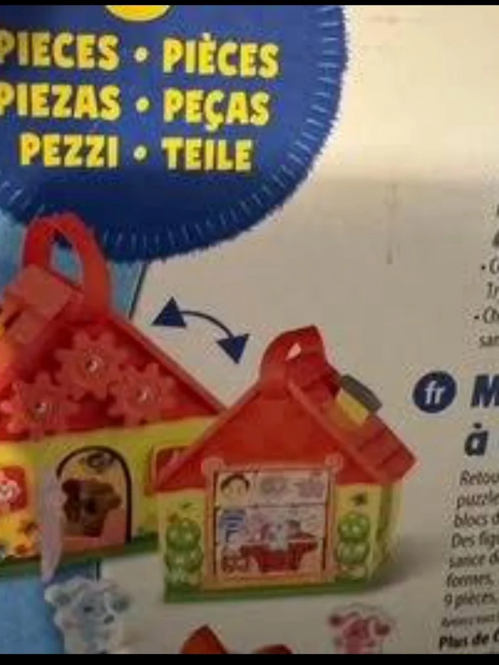 Melissa & Doug Red, Yellow & Purple Busy House Toy